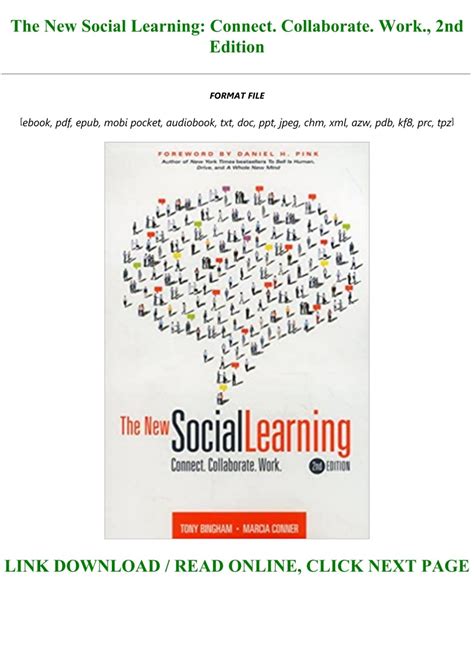 the new social learning connect collaborate work 2nd edition Epub