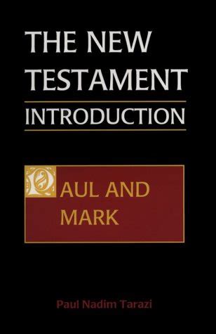 the new testament an introduction paul and mark Epub