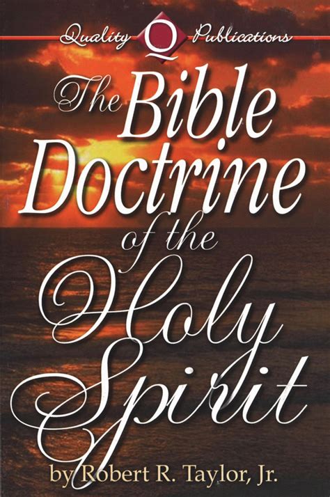 the new testament doctrine of the holy spirit Doc