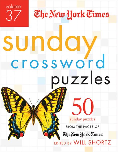 the new york times sunday crossword puzzles volume 37 50 sunday puzzles from the pages of the new york times Kindle Editon