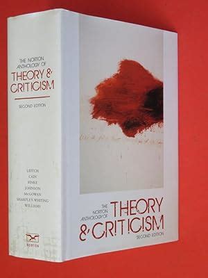 the norton anthology of theory and criticism Kindle Editon