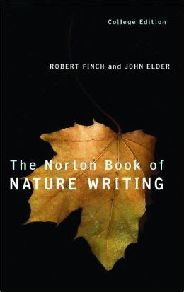 the norton book of nature writing college edition PDF