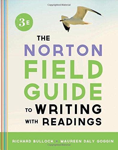 the norton field guide to writing with readings third edition Doc