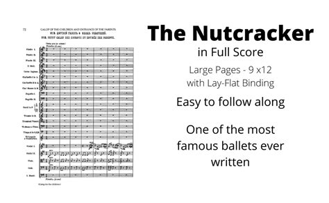 the nutcracker complete ballet in full score dover music scores Doc