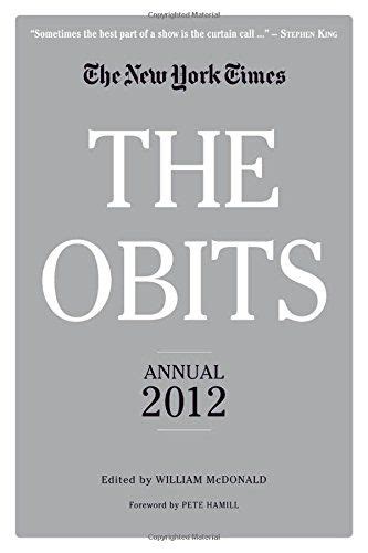 the obits the new york times annual 2012 Doc