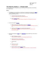 the odyssey study guide john mcilvain Epub
