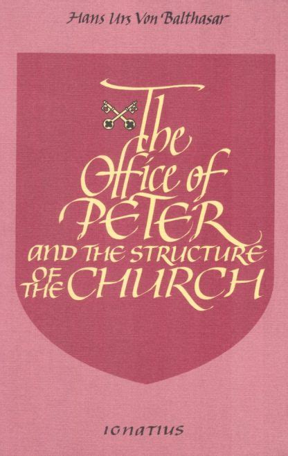 the office of peter and the structure of the church PDF