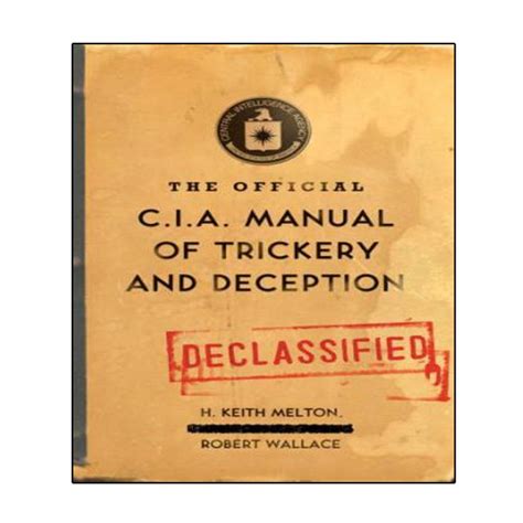 the official c i a manual of trickery and deception Doc