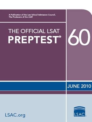 the official lsat preptest 60 june 2010 lsat Reader