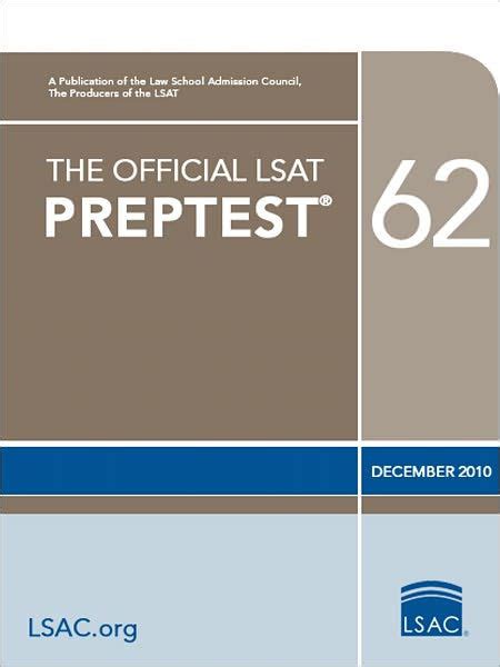 the official lsat preptest 62 Ebook Doc