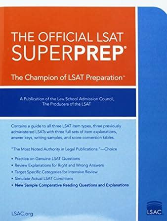 the official lsat superprep the champion of lsat prep Doc