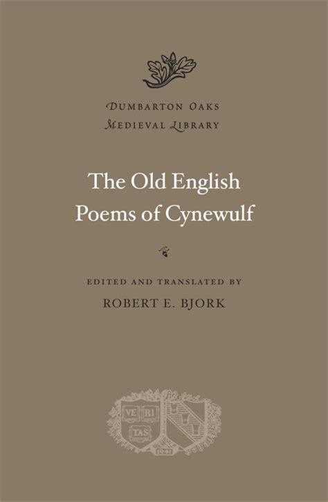 the old english poems of cynewulf dumbarton oaks medieval library Epub