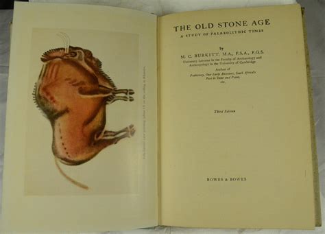 the old stone age a study of palaelithic times PDF