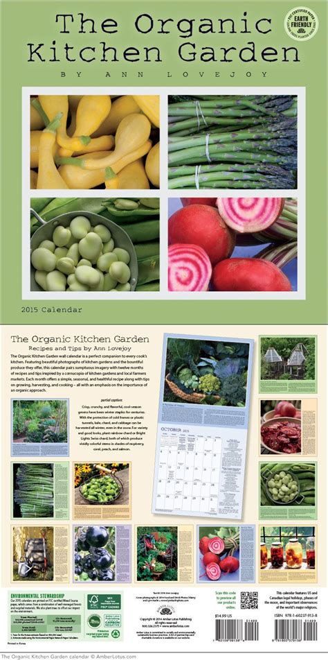 the organic kitchen garden 2007 calendar PDF