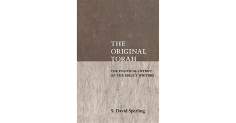 the original torah the political intent of the bibles writers PDF