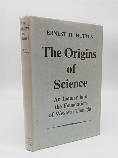 the origins of science an inquiry into the foundations of western thought Doc