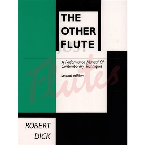 the other flute a performance manual of contemporary techniques Kindle Editon
