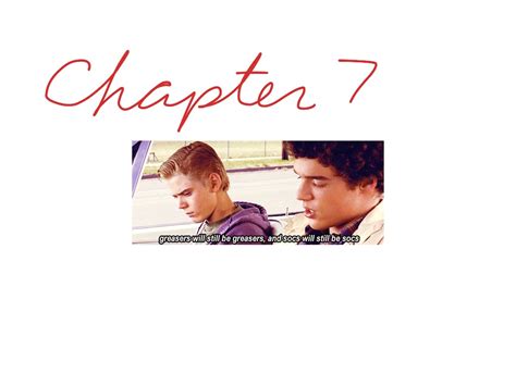the outsiders chapter 7 review Reader