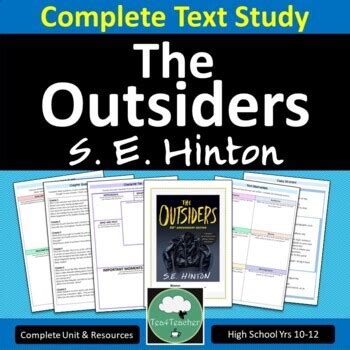 the outsiders novel study guide PDF