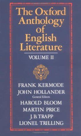 the oxford anthology of english literature volume i Kindle Editon