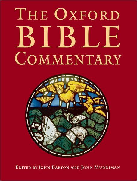 the oxford bible commentary PDF