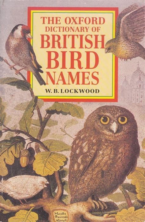 the oxford book of british bird names PDF