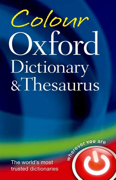 the oxford colour dictionary thesaurus Kindle Editon