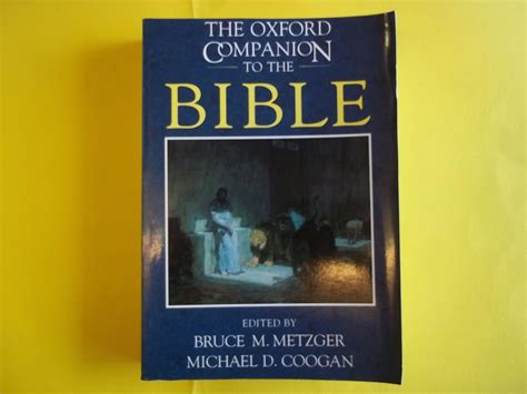 the oxford companion to the bible oxford companions Reader