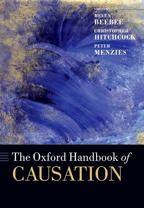 the oxford handbook of causation oxford handbooks Doc