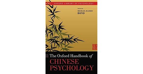 the oxford handbook of chinese psychology Ebook Doc