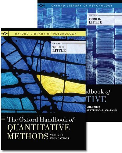 the oxford handbook of quantitative methods twovolume set PDF