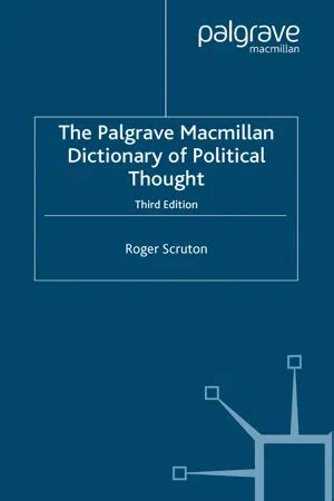 the palgrave macmillan dictionary of political thought Reader