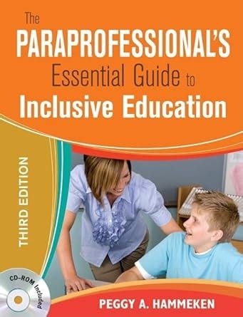 the paraprofessionals essential guide to inclusive education Doc
