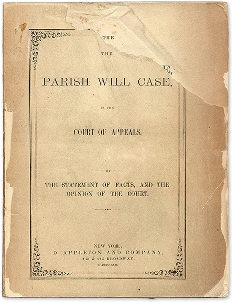 the parish will case the parish will case PDF