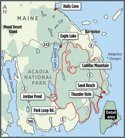 the park loop road a guide to acadia national parks scenic byway Kindle Editon