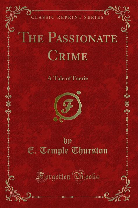 the passionate crime a tale of faerie Epub