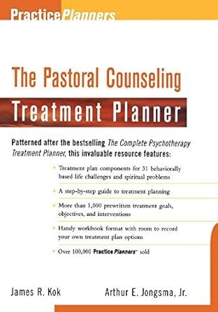 the pastoral counseling treatment planner Reader