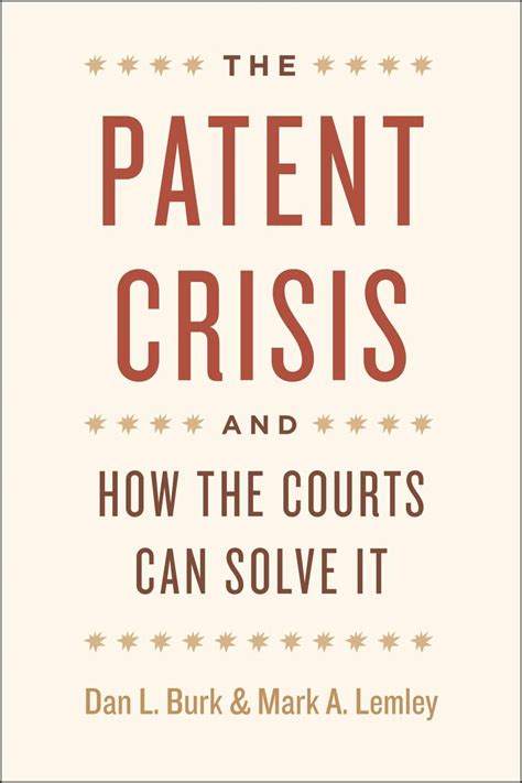 the patent crisis and how the courts can solve it PDF