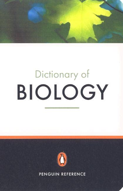 the penguin dictionary of biology penguin dictionary Epub