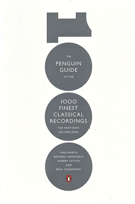 the penguin guide to the 1000 finest classical recordings Kindle Editon