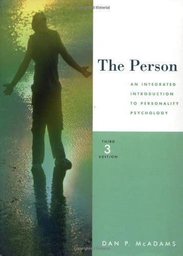 the person an integrated introduction to personality psychology Doc