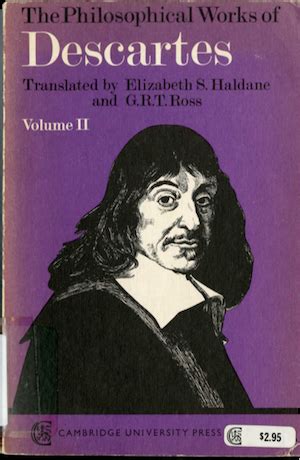 the philosophical works of descartes vol 2 v 2 Epub