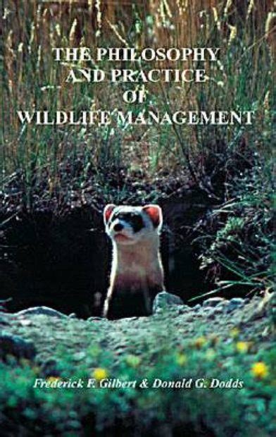 the philosophy and practice of wildlife management Doc