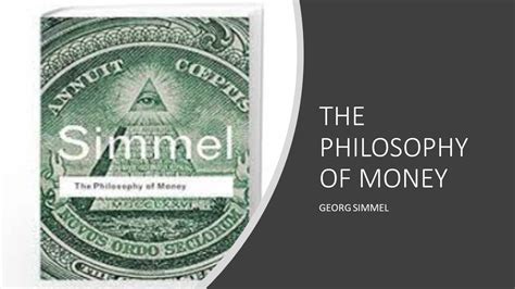 the philosophy of money the philosophy of money Epub