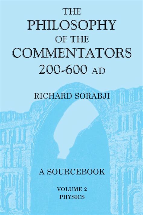 the philosophy of the commentators 200–600 ad a sourcebook Doc