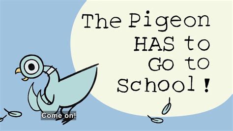 the pigeon has to go to school youtube Doc