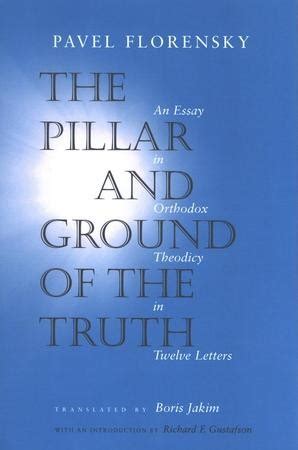 the pillar ground truth orthodox Ebook Epub