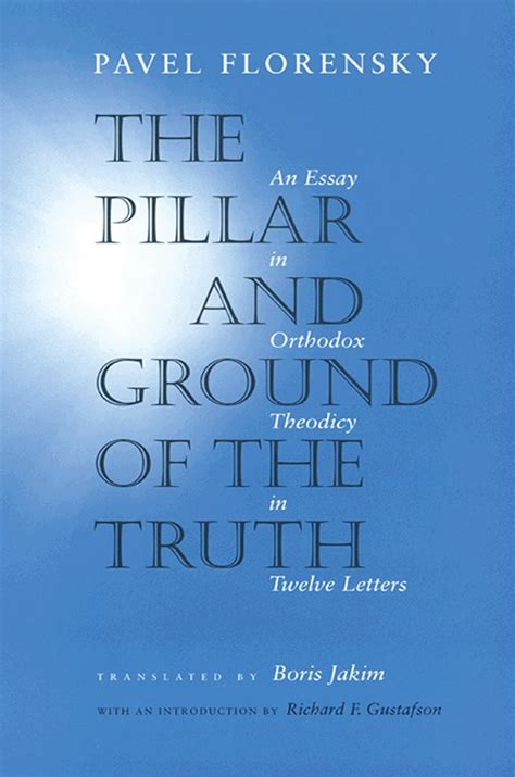 the pillar ground truth orthodox Ebook Epub