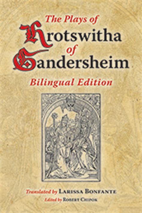 the plays of hrotswitha of gandersheim PDF