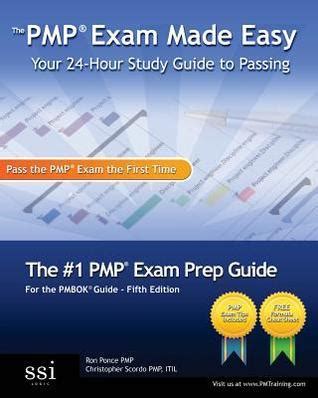 the pmp exam made easy your 24 hour study guide to passing Epub